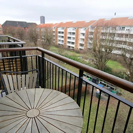 公寓 Bright With Three Balconies On Norrebro *