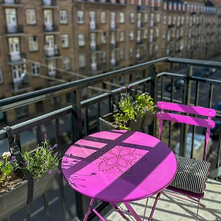 Appartement Bright With Three Balconies On Norrebro